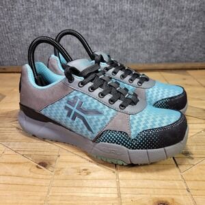 WIDE KURU Quantum Women's 5.5 W Glacial Slate Gray Comfort Gym Walking Shoes